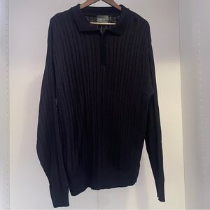 Gran Sasso half-zip cardigan